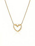 Sculpted Heart Necklace